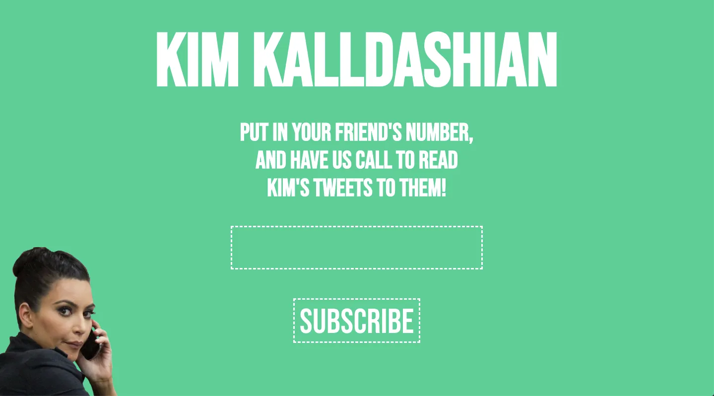 Kim Kalldashian in Action